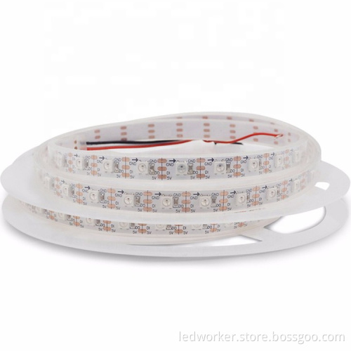 Animated WS2812B 5V 60LEDs/M Digital Addressable RGB LED Strip
